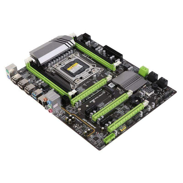 Planet Gates 1pc X79 Turbo moederbord LGA2011 ATX USB3.0 SATA3 PCI-E NVME M.2 SSD ondersteuning REG ECC geheugen en Xeon E5 processor Newest