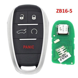 Planet Gates 1PC / ZB16-5 Smart remote key ZB08-3 ZB08-4 ZB14-4 ZB14-5 ZB12-4 ZB15 ZB16-5 ZB17 ZB21-4 ZB21-5 ZB16 ZB28-3 for KD-X2 key generator