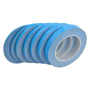 Planet Gates 1Pcs 25M*0.2mm Double-sided Thermal Adhesive Tape Thermally Conductive For LED CPU Heatsink 2-20MM