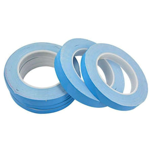 Planet Gates 1Pcs 25M*0.2mm Double-sided Thermal Adhesive Tape Thermally Conductive For LED CPU Heatsink 2-20MM