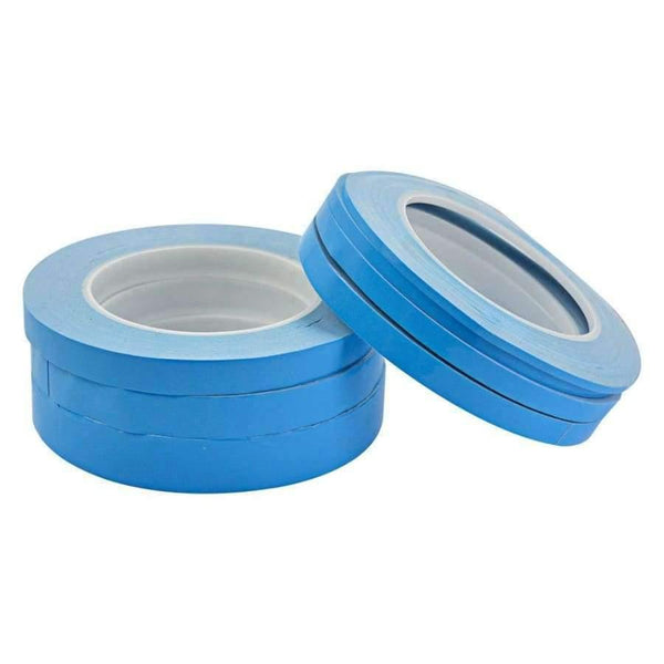 Planet Gates 1Pcs 25M*0.2mm Double-sided Thermal Adhesive Tape Thermally Conductive For LED CPU Heatsink 2-20MM