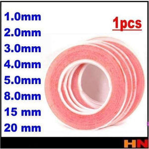 Planet Gates 1pcs 25m High Quality Red Double Sided Faced Strong Adhesive Tape Plastic Sticky Glue for PC Cell Phone LCD Screen Repair