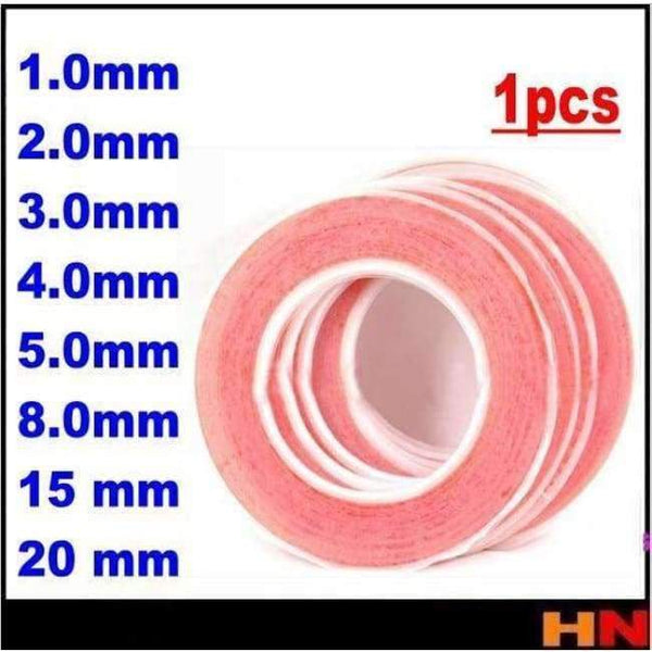 Planet Gates 1pcs 25m High Quality Red Double Sided Faced Strong Adhesive Tape Plastic Sticky Glue for PC Cell Phone LCD Screen Repair