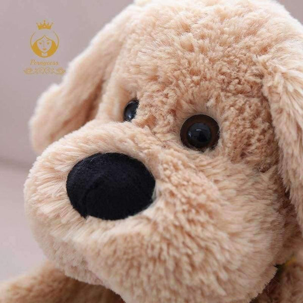 Planet Gates 1PCS 28CM Electrical Peek A Boo Dog Plush Stuffed Animals Singing Baby Music Toys Ears Flaping Move Interactive Doll Kids Gifts