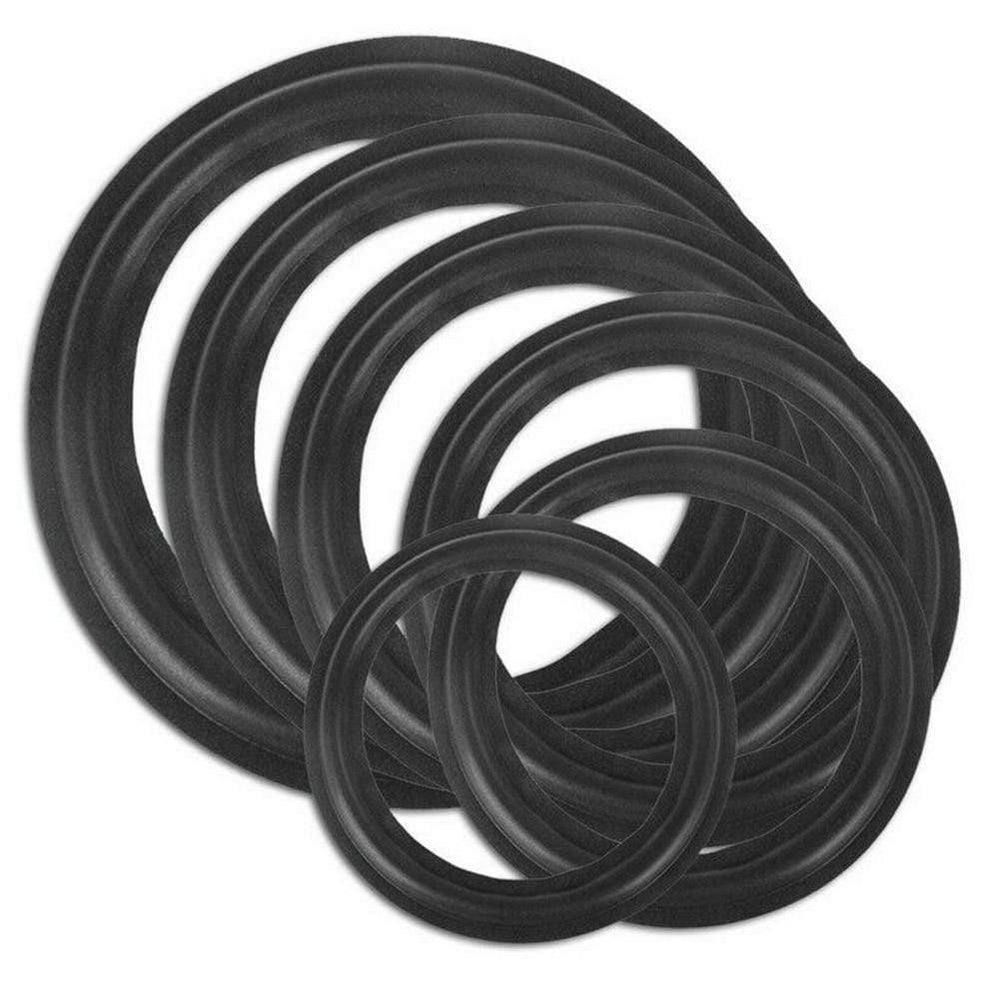 1Pcs 3/4/5/6 Inch Speaker Rubber Edge Ring Surround Foam Parts Folding Replacement Dustproof Speaker Accessories Protective Ring