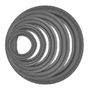 1Pcs 3/4/5/6 Inch Speaker Rubber Edge Ring Surround Foam Parts Folding Replacement Dustproof Speaker Accessories Protective Ring