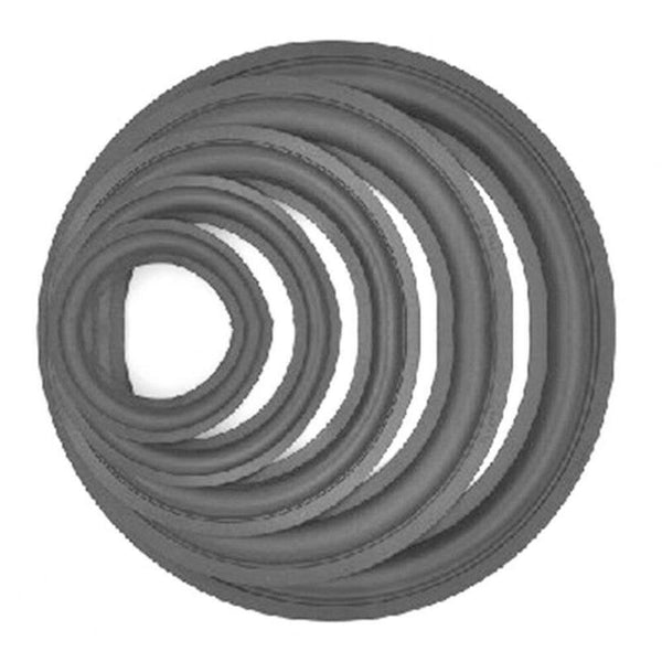 1Pcs 3/4/5/6 Inch Speaker Rubber Edge Ring Surround Foam Parts Folding Replacement Dustproof Speaker Accessories Protective Ring