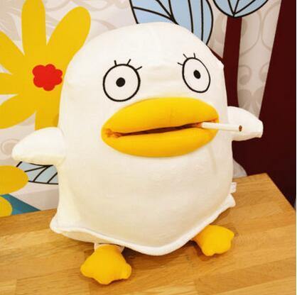 1pcs 40cm Super Cute Gintama Elizabeth Pillow Cartoon Elizabeth Plush Stuffed Toys Doll, Cushions Tissue Pumping Storage
