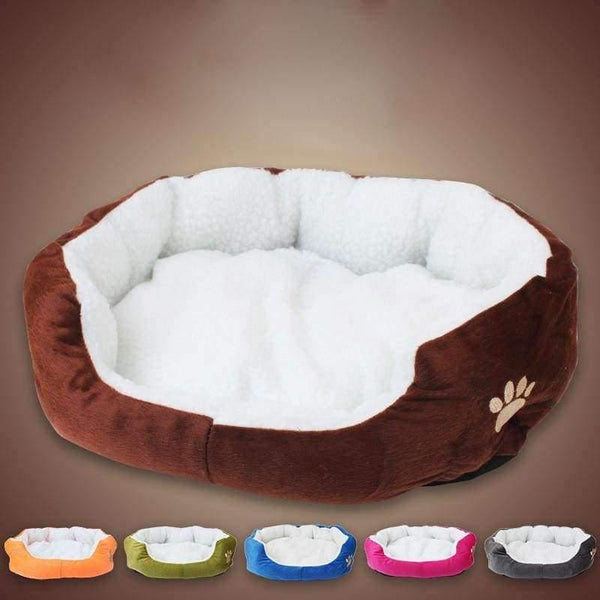 Planet Gates 1Pcs 50*40cm Super Cute Soft Cat Bed Winter House for Cat Warm Cotton Dog Pet Products Mini Puppy Pet Dog Bed Soft Comfortable