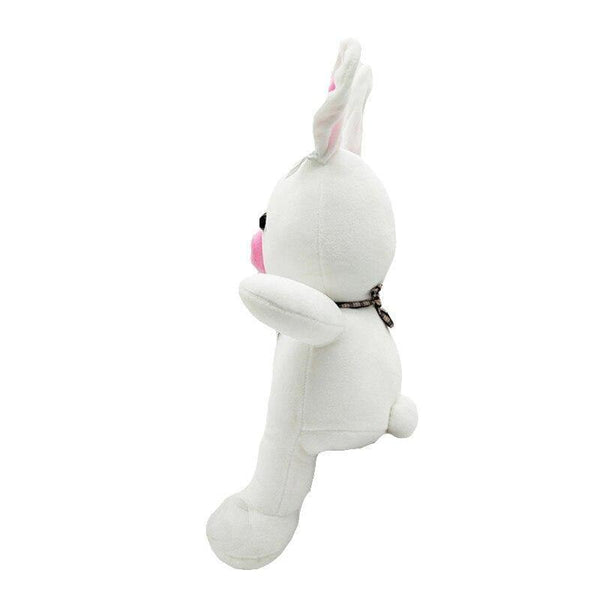 1pcs 50cm < Turned Out To Be A Handsome Man > Pig Rabbit Plush Toy Cuddly Doll Animal Pillow To Give Gifts (see Below White)