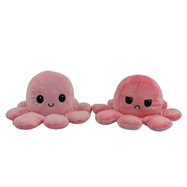 1Pcs 8 Colors Cute Soft Plush Doll Octopus Doll Double-sided Flip Octopus Plush Toy Doll Marine Life Toys Baby Toys Dropshipping