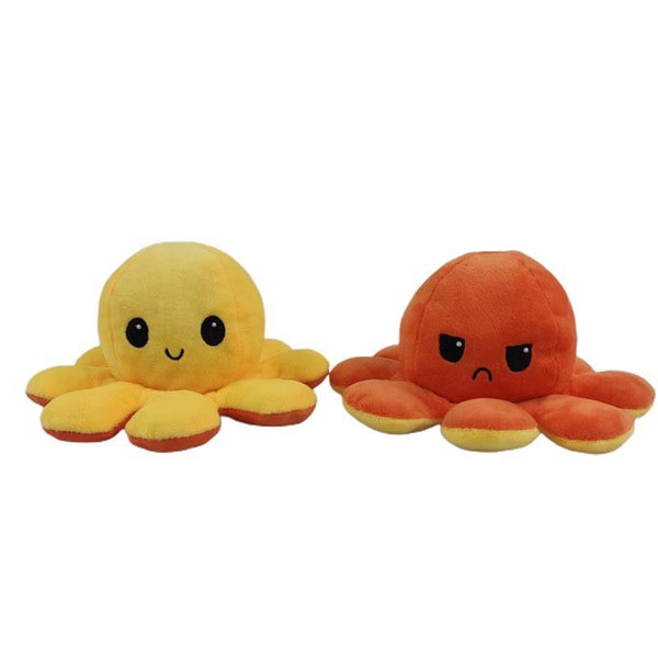 1Pcs 8 Colors Cute Soft Plush Doll Octopus Doll Double-sided Flip Octopus Plush Toy Doll Marine Life Toys Baby Toys Dropshipping