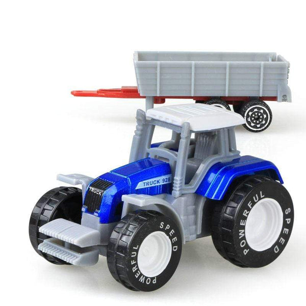 Planet Gates 1PCS Alloy Engineering Car Model Tractor Toy Vehicles Farmer Vehicle belt Boy Toy Car Model Gift For Children  kids toys boys