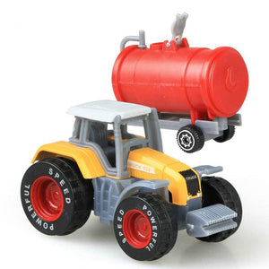 Planet Gates 1PCS Alloy Engineering Car Model Tractor Toy Vehicles Farmer Vehicle belt Boy Toy Car Model Gift For Children  kids toys boys