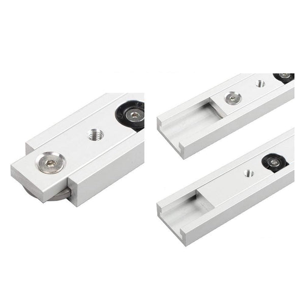 1pcs Aluminium alloy T-tracks Slot Miter Track And Miter Bar Slider Table Saw Miter Gauge Rod for DIY Woodworking Tools