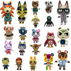 1pcs Animal Crossing  Plush Toy  Dolls Cartoon Raymond New Horizons Soft Stuffed Plush Dolls Gifts For Children Kids