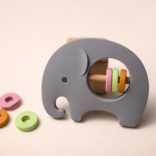 Planet Gates 1PCS Baby Silicone Rattle Koala Toys Baby Teether Play Gym Montessori Food Grade Stroller Bed Bell Pacifier Educational Baby Ite