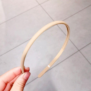 1PCs Candy Color Headband Head Buckle Wide Section Headband Plastic Teeth Hair Band Hoop Women Girls Hair Accessories Headwear