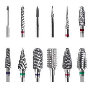 Planet Gates 1pcs Carbide Tungsten Cutter Nail Bit Wearproof Manicure Polishing Clean Cuticle Polishing Tools for Manicure Drill