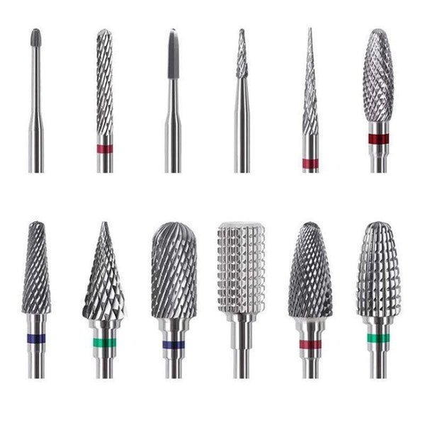 Planet Gates 1pcs Carbide Tungsten Cutter Nail Bit Wearproof Manicure Polishing Clean Cuticle Polishing Tools for Manicure Drill