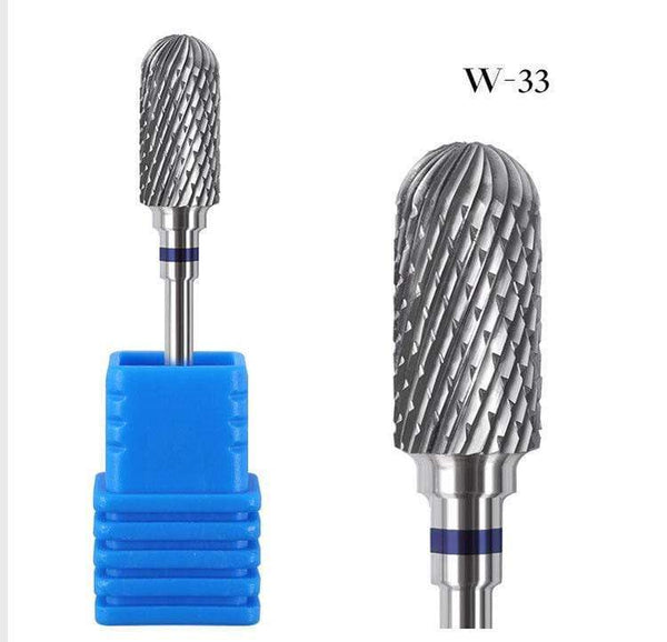 Planet Gates 1pcs Carbide Tungsten Cutter Nail Bit Wearproof Manicure Polishing Clean Cuticle Polishing Tools for Manicure Drill