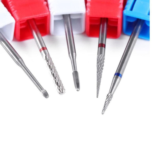 Planet Gates 1pcs Carbide Tungsten Cutter Nail Bit Wearproof Manicure Polishing Clean Cuticle Polishing Tools for Manicure Drill