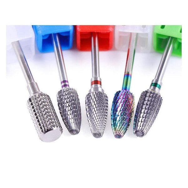 Planet Gates 1pcs Carbide Tungsten Cutter Nail Bit Wearproof Manicure Polishing Clean Cuticle Polishing Tools for Manicure Drill