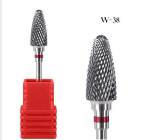 Planet Gates 1pcs Carbide Tungsten Cutter Nail Bit Wearproof Manicure Polishing Clean Cuticle Polishing Tools for Manicure Drill