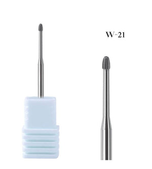 Planet Gates 1pcs Carbide Tungsten Cutter Nail Bit Wearproof Manicure Polishing Clean Cuticle Polishing Tools for Manicure Drill