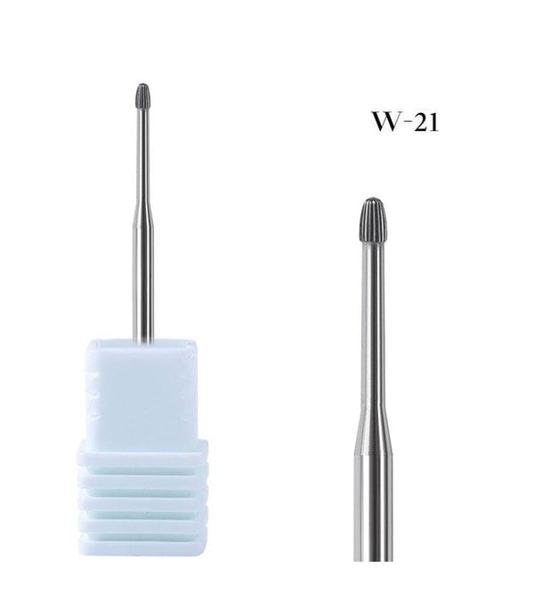 Planet Gates 1pcs Carbide Tungsten Cutter Nail Bit Wearproof Manicure Polishing Clean Cuticle Polishing Tools for Manicure Drill