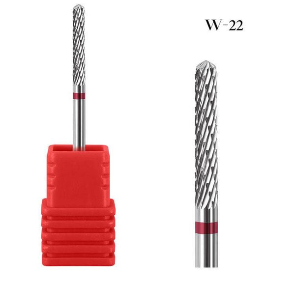 Planet Gates 1pcs Carbide Tungsten Cutter Nail Bit Wearproof Manicure Polishing Clean Cuticle Polishing Tools for Manicure Drill