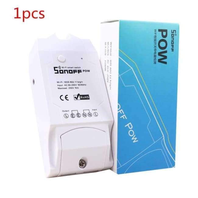 Planet Gates ITEAD Sonoff Pow WiFi Wireless Smart Switch 16A With Power Consumption Measurement Home Appliance Smart Home For IOS Android 28