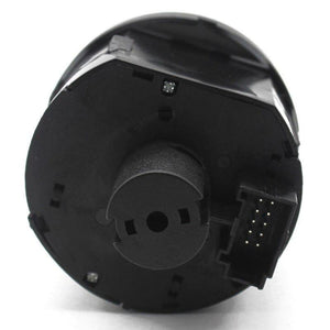 Planet Gates 1PCS Chrome Headlight Switch Auto Replacement Parts For VW Golf 5 6 GTI Mk5 Mk6 Jetta 5 Passat B6 Touran Tiguan