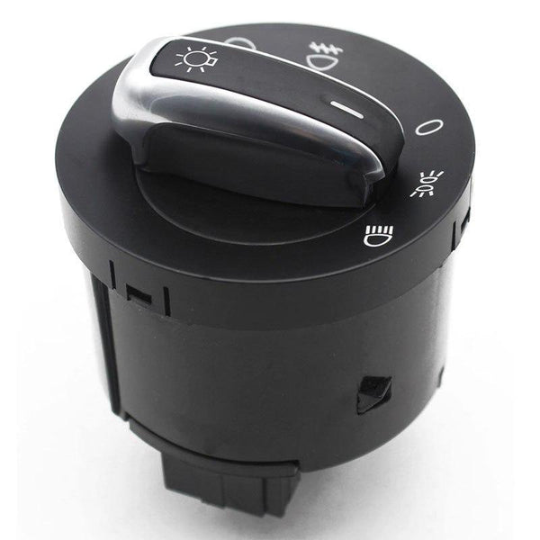 Planet Gates 1PCS Chrome Headlight Switch Auto Replacement Parts For VW Golf 5 6 GTI Mk5 Mk6 Jetta 5 Passat B6 Touran Tiguan