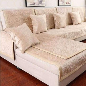 Planet Gates 1PCS cover beige / 70x70cm 1pc 1 PCS Sofa Cover Towel Fleece Fabric Anti-Mite Modern Sofa Towel Slipcover Seat Couch Cover For Living Room Home Decor Non-slip