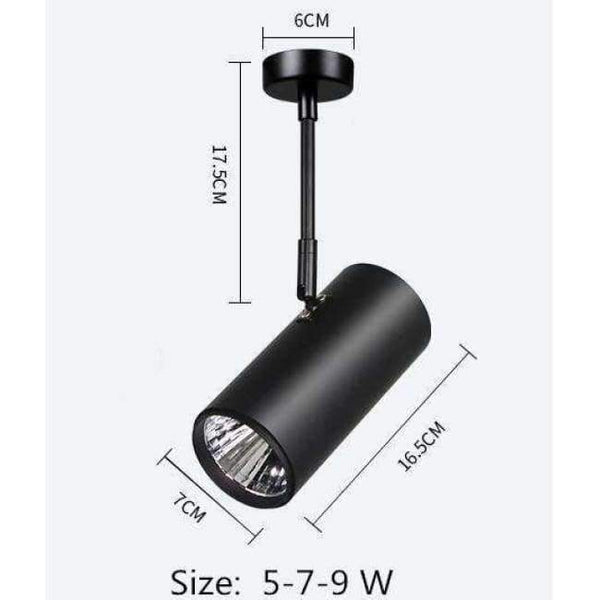 Planet Gates 1pcs dimmable Cob Led Downlight  5W 7W 9w Spot Led Downlights Ceiling Surface Mounted Commercial Clothing Indoor Lighting