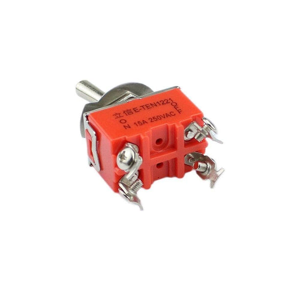 Planet Gates 1PCS E-TEN1221 15A 250VAC 4PIN ON-OFF Toggle Switch Rocker Switch The Power Switch Micro Switch Orange