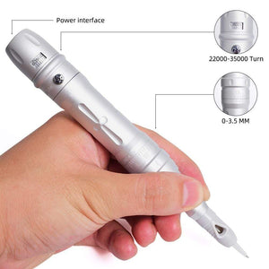 Planet Gates 1pcs Eyebrows Tattoo Machine Wireless Permanent Makeup Tattoo Pen Rechargeable Tattoo Gun