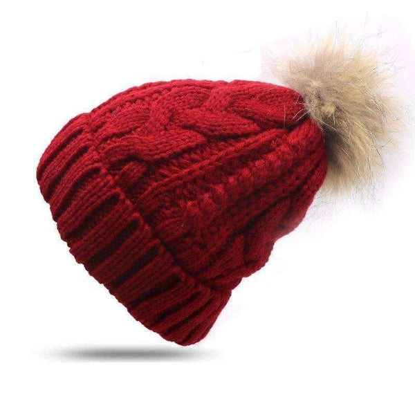 Planet Gates 1Pcs Fashion Autumn Winter Hat For Women Warm Knitted Skullies Pompom Hats Skullies Caps Bonnet Femme Casual Beanies for Ladies