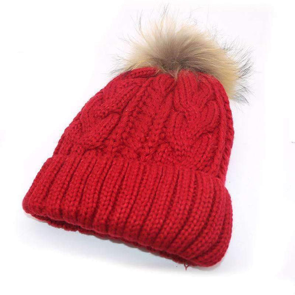 Planet Gates 1Pcs Fashion Autumn Winter Hat For Women Warm Knitted Skullies Pompom Hats Skullies Caps Bonnet Femme Casual Beanies for Ladies