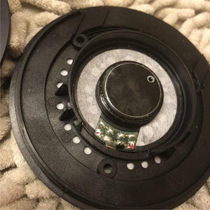 Planet Gates 1pcs FC300 speaker Original Replacement Repair Part 32ohm 40mm Speaker for Onkyo ES-FC300 Headphones DIY 40mm Titanium Drivers with Front Shell