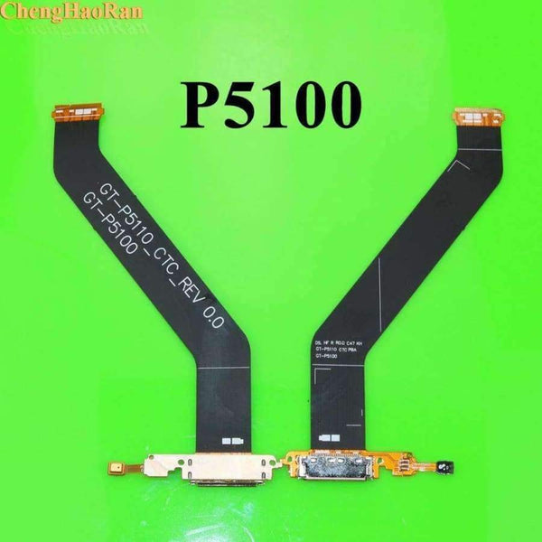 Planet Gates 1pcs For Galaxy Tab 2 10.1 GT-P5100 P5110 P5113 Charge Charging Port Dock Connector Flex Cable P5100 P5200 P5210