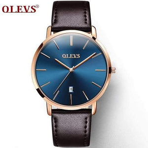 Planet Gates 1pcs for men 4 Luxury Brand Lover's Watch Mens Women Slim Leather Automatic Calendar Couple Watches Male Quartz Wrist watches