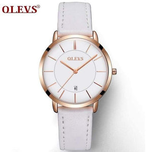 Planet Gates 1pcs for women Luxury Brand Lover's Watch Mens Women Slim Leather Automatic Calendar Couple Watches Male Quartz Wrist watches