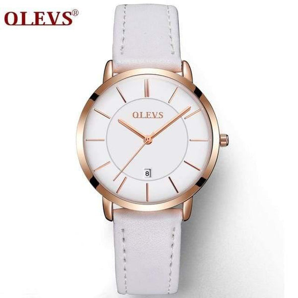 Planet Gates 1pcs for women Luxury Brand Lover's Watch Mens Women Slim Leather Automatic Calendar Couple Watches Male Quartz Wrist watches