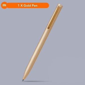 Planet Gates 1pcs Gold Pen Metal Pen PREMEC Smooth Switzerland Refill Alloy Handles MiKuni Japan Black Ink 0.5mm Pens