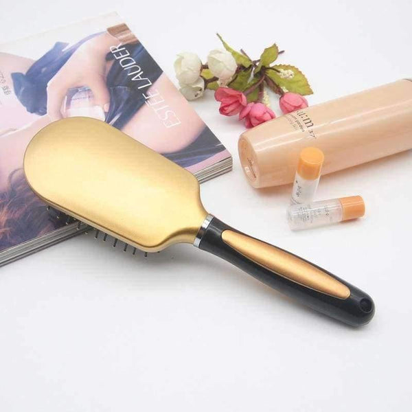 Planet Gates 1pcs Hair Care Massage Hair Dressing Styling Comb Plastic Paddle Women Anti-static Brush Tangle Wet & Dry Salon Hair Brush