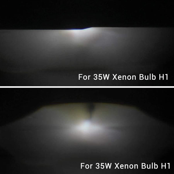 Planet Gates 1PCS Halogen Lens H1 2.0 inch Bi Xenon Projector Head Light Lens LHD Mini Glass Lens for H1 H4 H7 Motorcycle Lamps DIY