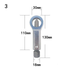 Planet Gates 1Pcs Heavy Duty Rust Resistant Damaged Nut Splitter Remover Rusty Nut Splitter Spanner Remove Cutter Tool Steel Wrench Hex