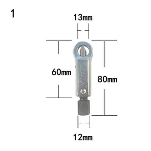 Planet Gates 1Pcs Heavy Duty Rust Resistant Damaged Nut Splitter Remover Rusty Nut Splitter Spanner Remove Cutter Tool Steel Wrench Hex